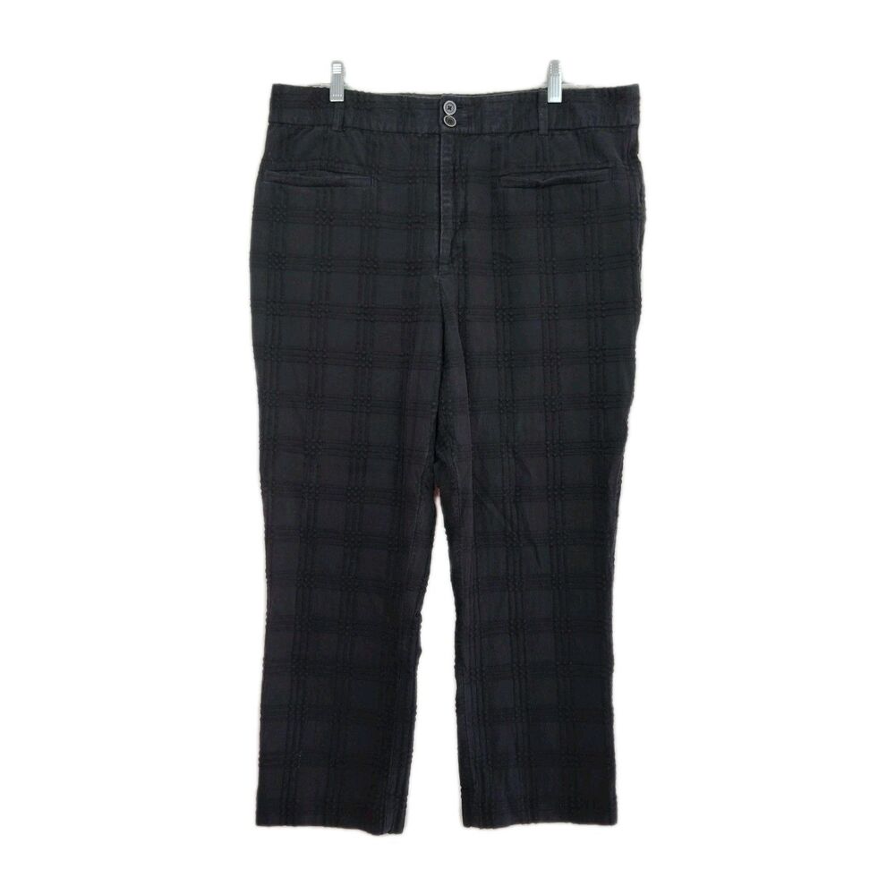 🔥🔥🔥Anthropologie capri pants, Women's, the essential Slim, Size‎ 14, black